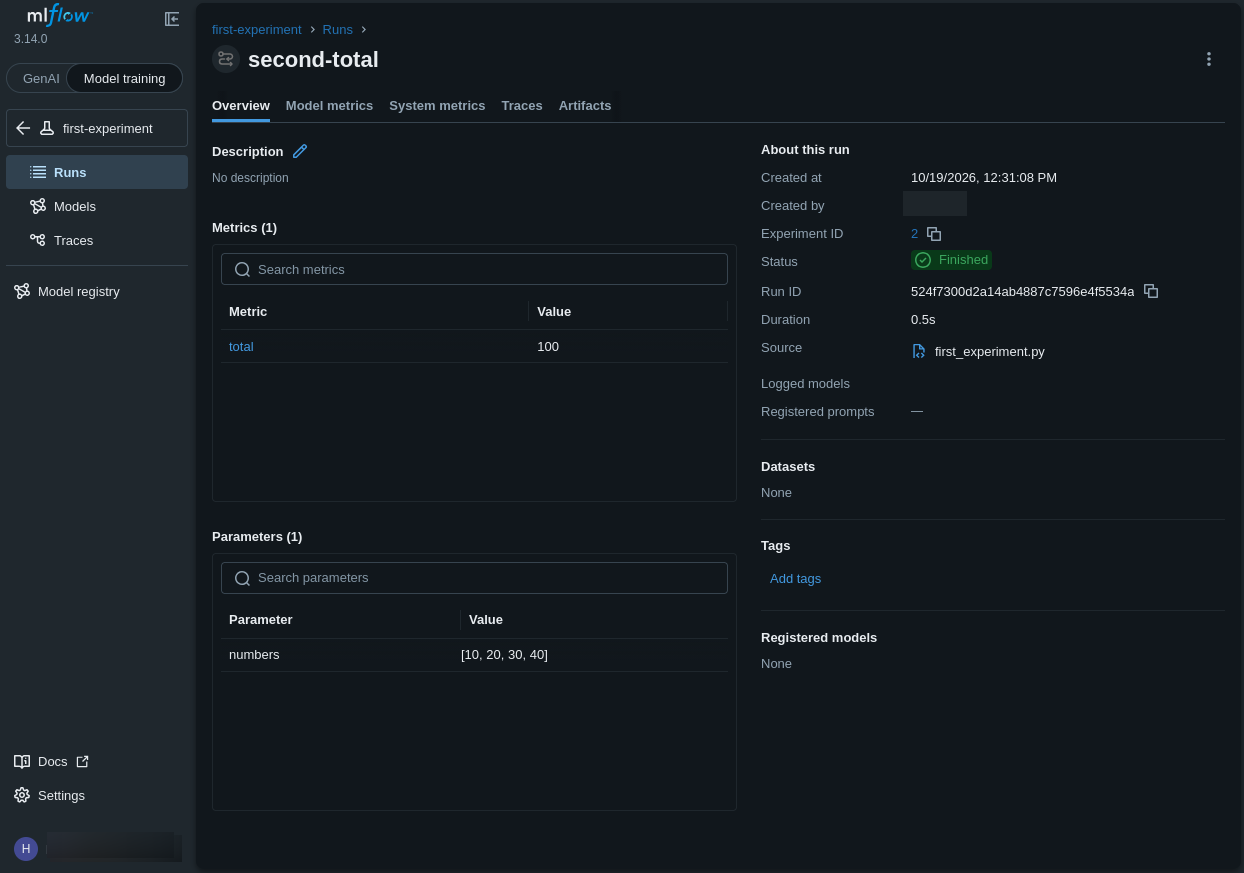 second-total Overview with total 100, numbers 10 20 30 40, and Finished status