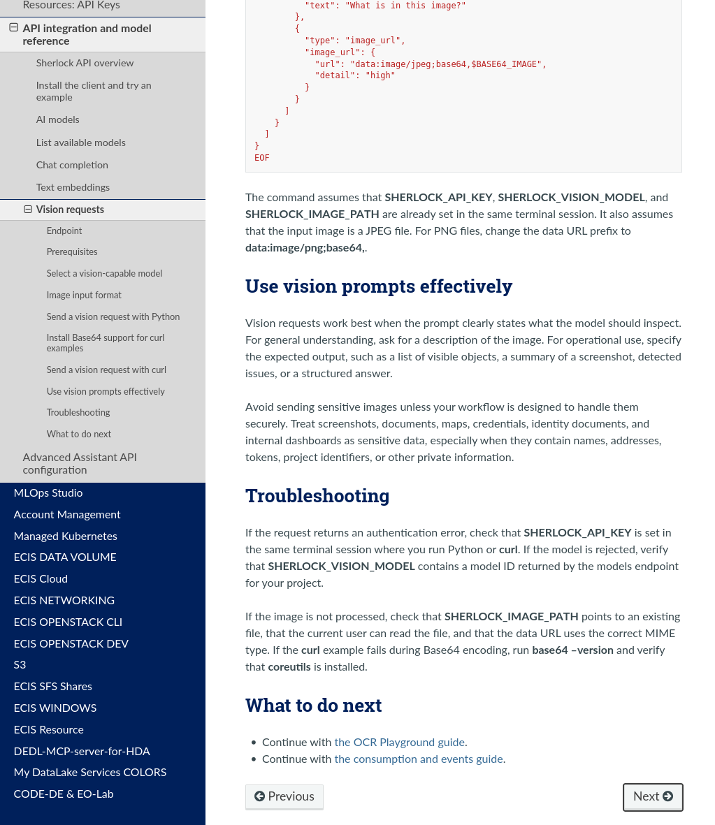 Original PNG screenshot of a documentation page supplied as input to Sherlock OCR
