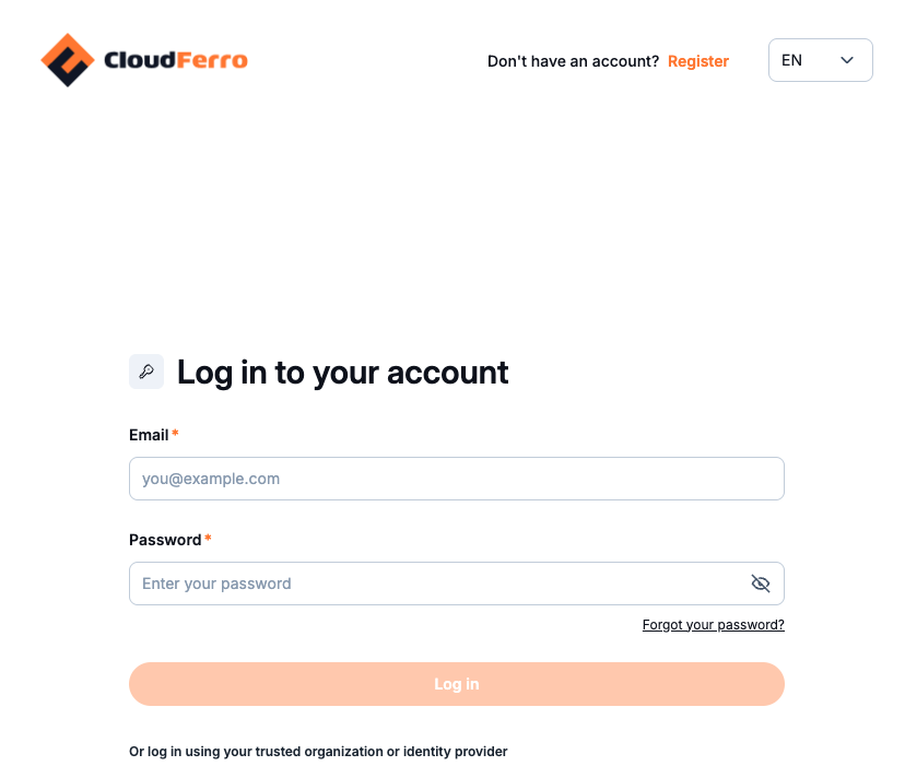Sign in to My Portal